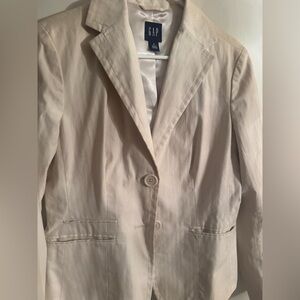 GAP Women's Cream Blazer